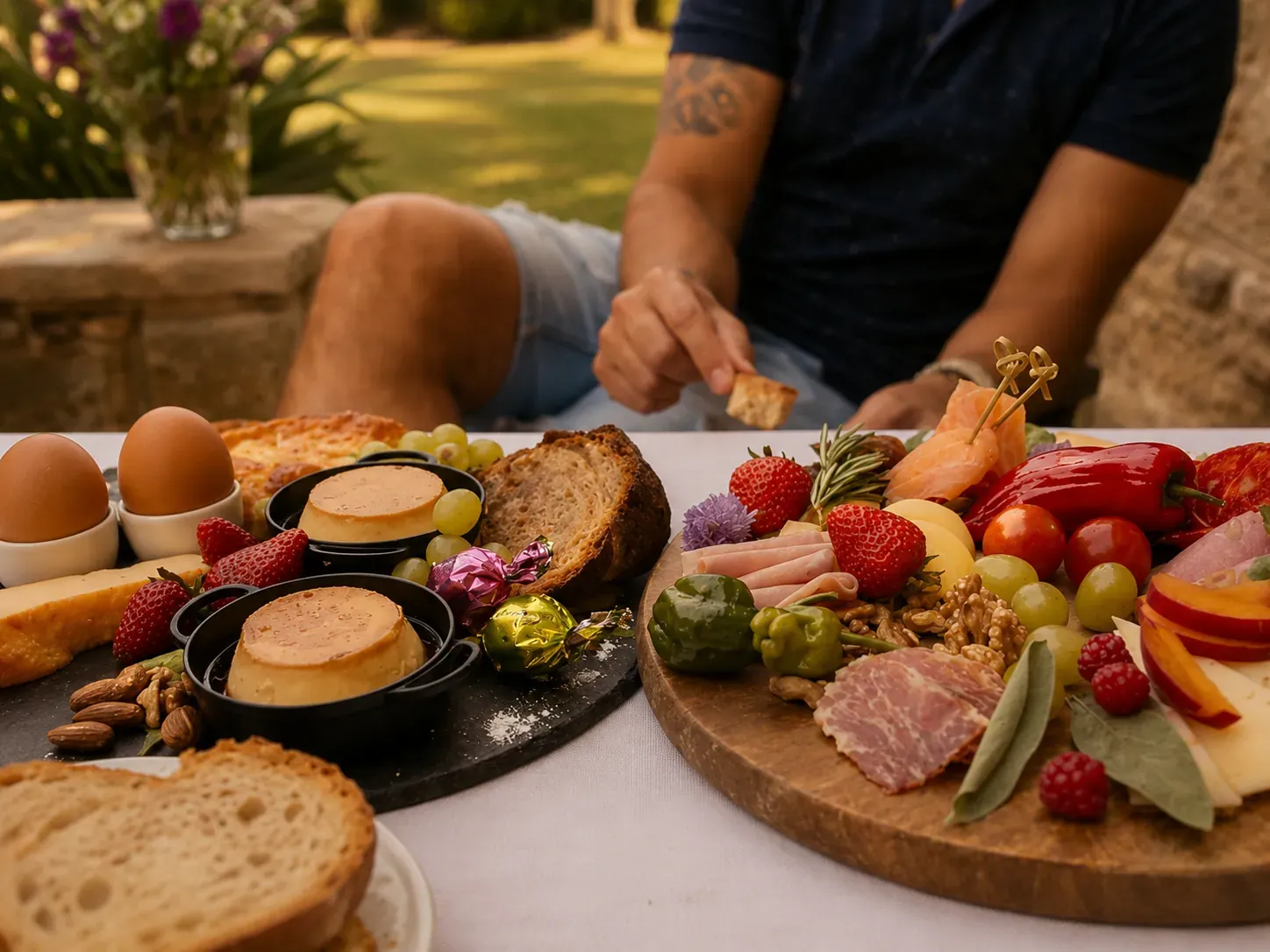 Menú de gastronomía del Pazo do Souto