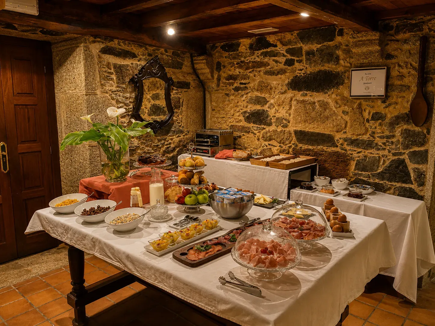 Desayuno del Pazo do Souto