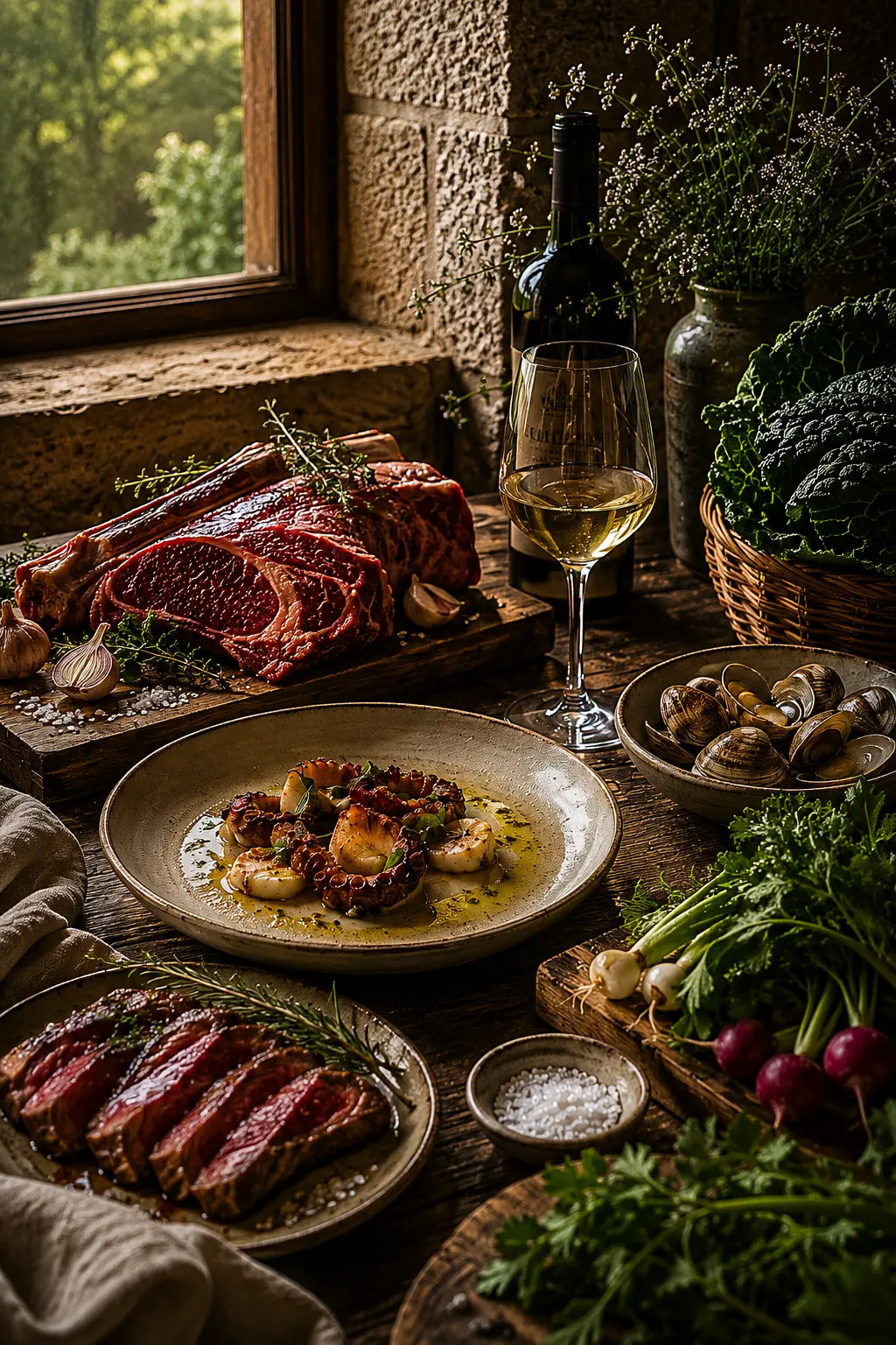 Gastronomía de autor en el Pazo do Souto